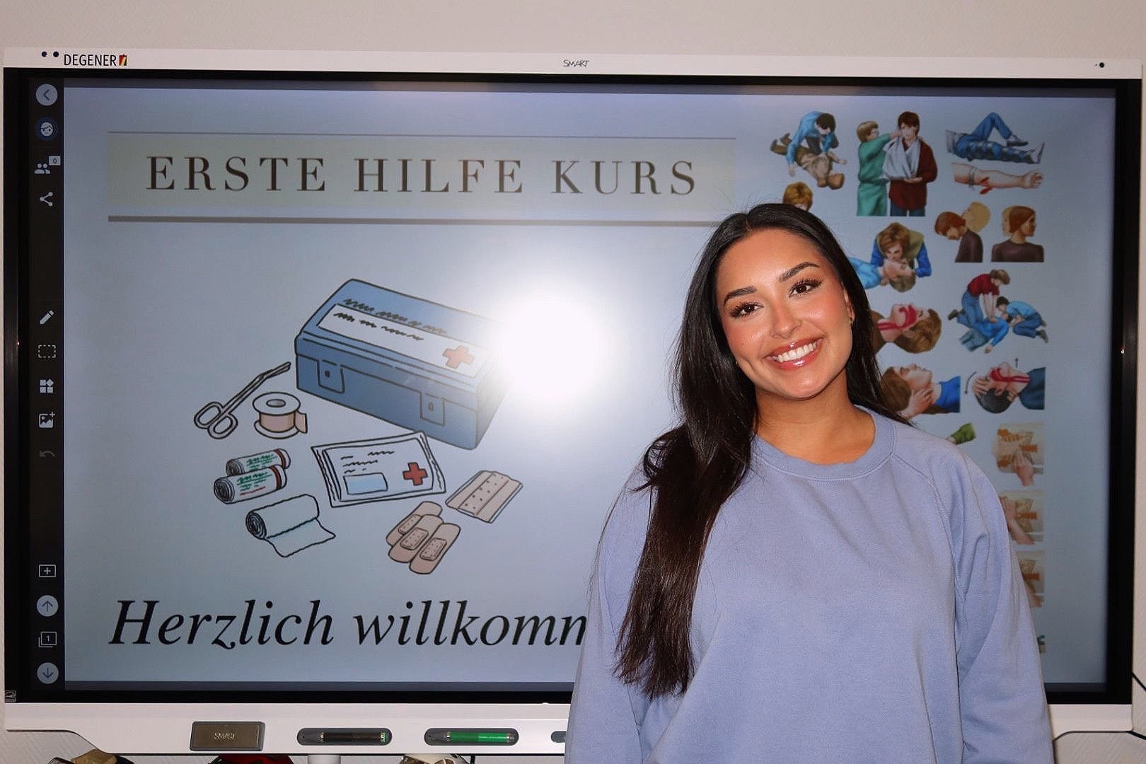Gamze Köroglu – Erste-Hilfe-Ausbilderin – Fahrschule Handan Duisburg